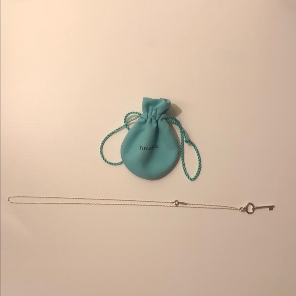 Tiffany and Co. Key Pendant Necklace
